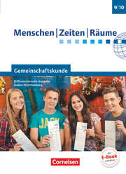 Menschen-Zeiten-Räume - Gemeinschaftskunde Differenzierende Ausgabe Baden-Württemberg 2016 - Band 2: 9./10. Schuljahr - Cover