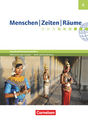 Menschen-Zeiten-Räume - Arbeitsbuch für Gesellschaftswissenschaften - Differenzierende Ausgabe Grundschule Berlin und Brandenburg - 6. Schuljahr - Cover