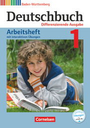 Deutschbuch - Sprach- und Lesebuch - Differenzierende Ausgabe Baden-Württemberg 2016 - Band 1: 5. Schuljahr - Cover