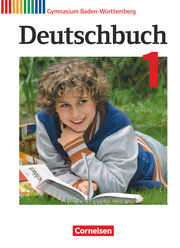 Deutschbuch Gymnasium - Baden-Württemberg - Bildungsplan 2016 - Band 1: 5. Schuljahr - Cover