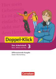Doppel-Klick - Das Sprach- und Lesebuch - Differenzierende Ausgabe Baden-Württemberg - Band 3: 7. Schuljahr - Cover