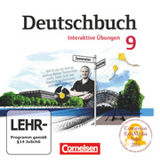 Deutschbuch Gymnasium - Berlin, Brandenburg, Mecklenburg-Vorpommern, Sachsen, Sachsen-Anhalt und Thüringen - 9. Schuljahr - Cover