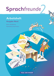 Sprachfreunde - Sprechen - Schreiben - Spielen - Ausgabe Nord 2010 (Berlin, Brandenburg, Mecklenburg-Vorpommern) - 2. Schuljahr - Cover