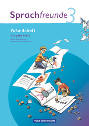 Sprachfreunde - Sprechen - Schreiben - Spielen - Ausgabe Nord 2010 (Berlin, Brandenburg, Mecklenburg-Vorpommern) - 3. Schuljahr - Cover