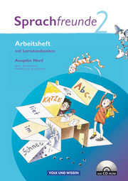 Sprachfreunde - Sprechen - Schreiben - Spielen - Ausgabe Nord 2010 (Berlin, Brandenburg, Mecklenburg-Vorpommern) - 2. Schuljahr - Cover