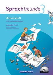 Sprachfreunde - Sprechen - Schreiben - Spielen - Ausgabe Nord 2010 (Berlin, Brandenburg, Mecklenburg-Vorpommern) - 3. Schuljahr - Cover