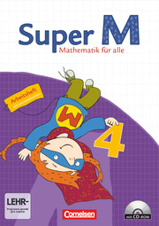 Super M - Mathematik für alle - Östliche Bundesländer und Berlin - 4. Schuljahr - Cover