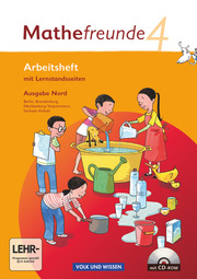 Mathefreunde - Ausgabe Nord 2010 (Berlin, Brandenburg, Mecklenburg-Vorpommern, Sachsen-Anhalt) - 4. Schuljahr - Cover