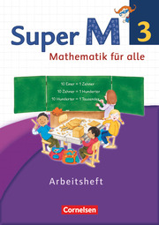 Super M - Mathematik für alle - Westliche Bundesländer - Neubearbeitung - 3. Schuljahr - Cover