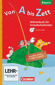 Von A bis Zett - Wörterbuch für Grundschulkinder - Bayern - Cover
