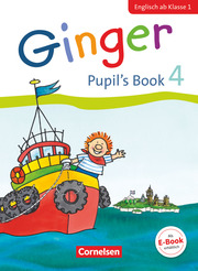 Ginger - Lehr- und Lernmaterial für den früh beginnenden Englischunterricht - Early Start Edition - Neubearbeitung - 4. Schuljahr - Cover