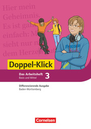 Doppel-Klick - Das Sprach- und Lesebuch - Differenzierende Ausgabe Baden Württemberg - Band 3: 7. Schuljahr - Cover