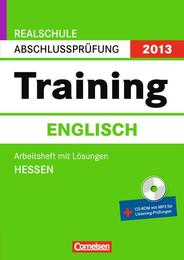 Realschule Abschlussprüfung 2013 - Training Englisch, He - Cover