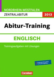 Abitur-Training Englisch 2013, NRW, Gsch Gy