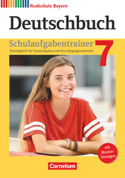 Deutschbuch - Sprach- und Lesebuch - Realschule Bayern 2017 - 7. Jahrgangsstufe - Cover