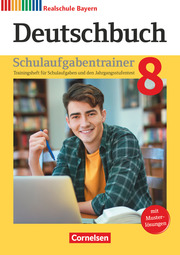 Deutschbuch - Sprach- und Lesebuch - Realschule Bayern 2017 - 8. Jahrgangsstufe - Cover