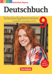 Deutschbuch - Sprach- und Lesebuch - Realschule Bayern 2017 - 9. Jahrgangsstufe - Cover