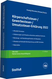Körperschaftsteuer-, Gewerbesteuer-, Umsatzsteuer-Erklärung 2022