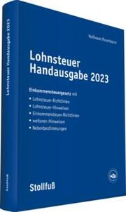 Lohnsteuer Handausgabe 2023 - Cover