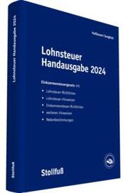 Lohnsteuer Handausgabe 2024 - Cover