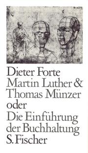 Martin Luther & Thomas Münzer oder Die Einführung der Buchhaltung - Cover
