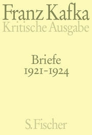 Briefe 1921-1924 - Cover