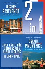 Düstere Provence / Eiskalte Provence - Zwei Fälle für Commissaire Albin Leclerc in einem Band - Cover
