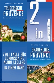 Trügerische Provence / Gnadenlose Provence - Zwei Fälle für Commissaire Albin Leclerc in einem Band - Cover