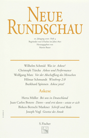Neue Rundschau 2000/4 - Cover
