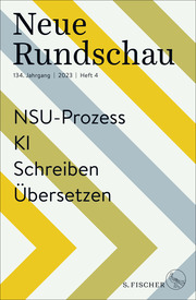 Neue Rundschau 2023/4 - Cover