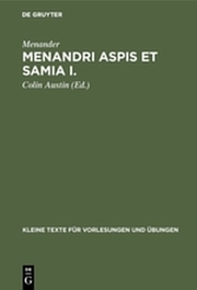 Menandri Aspis et Samia I. - Cover