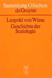 Geschichte der Soziologie - Cover