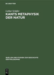 Kants Metaphysik der Natur
