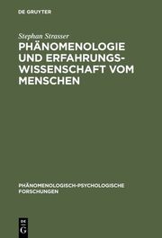 Phänomenologie und Erfahrungswissenschaft vom Menschen - Cover