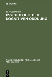 Psychologie der kognitiven Ordnung