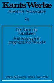 Kants Werke VII - Cover