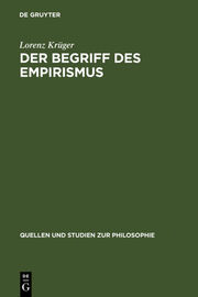 Der Begriff des Empirismus - Cover