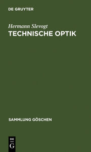Technische Optik - Cover
