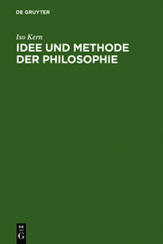 Idee und Methode der Philosophie