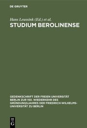 Studium Berolinense - Cover