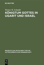 Königtum Gottes in Ugarit und Israel - Cover