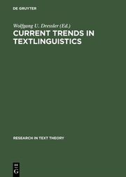 Current Trends in Textlinguistics - Cover