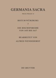 Die Bistümer der Kirchenprovinz Mainz.Das Bistum Würzburg III. - Cover