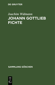 Johann Gottlieb Fichte - Cover