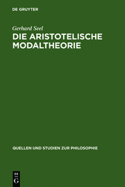 Die Aristotelische Modaltheorie - Cover