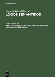 Geschichte der Sprachphilosophie und der Sprachwissenschaft - Cover