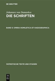 Opera homiletica et hagiographica - Cover