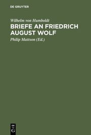 Briefe an Friedrich August Wolf - Cover