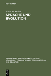 Sprache und Evolution - Cover