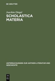 Scholastica materia - Cover